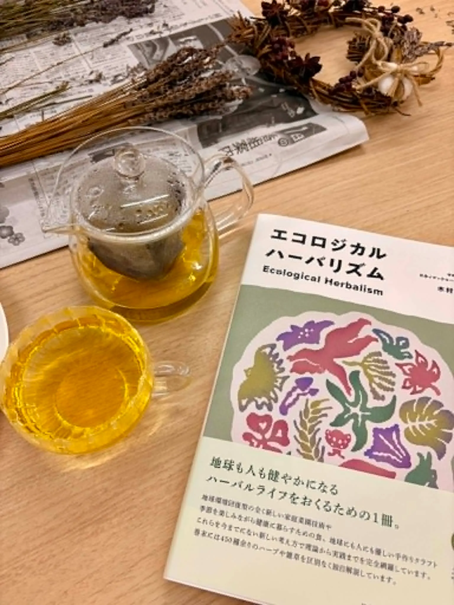 エコロジカルハーバリズム実践講座（園芸）実習の様子1