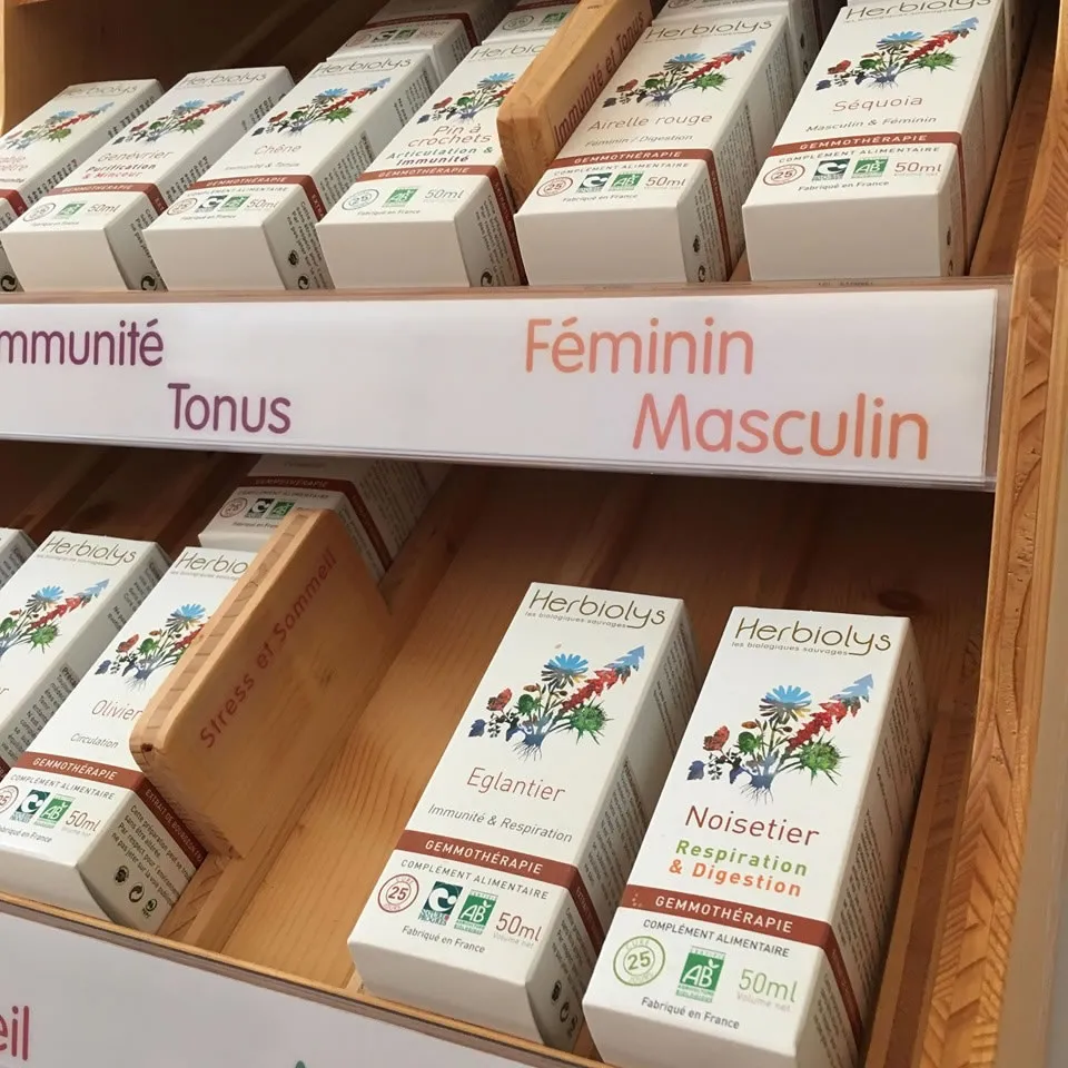 ジェモセラピストはフランスエルビオリス社のジェモエッセンスを使用します｜ヴィーナース メディカルハーブLABO