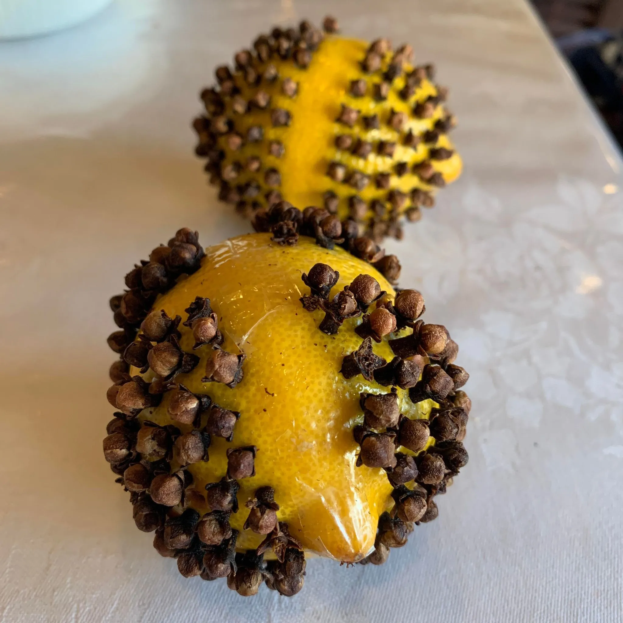 ハーバルライフ講座 フルーツポマンダー作り