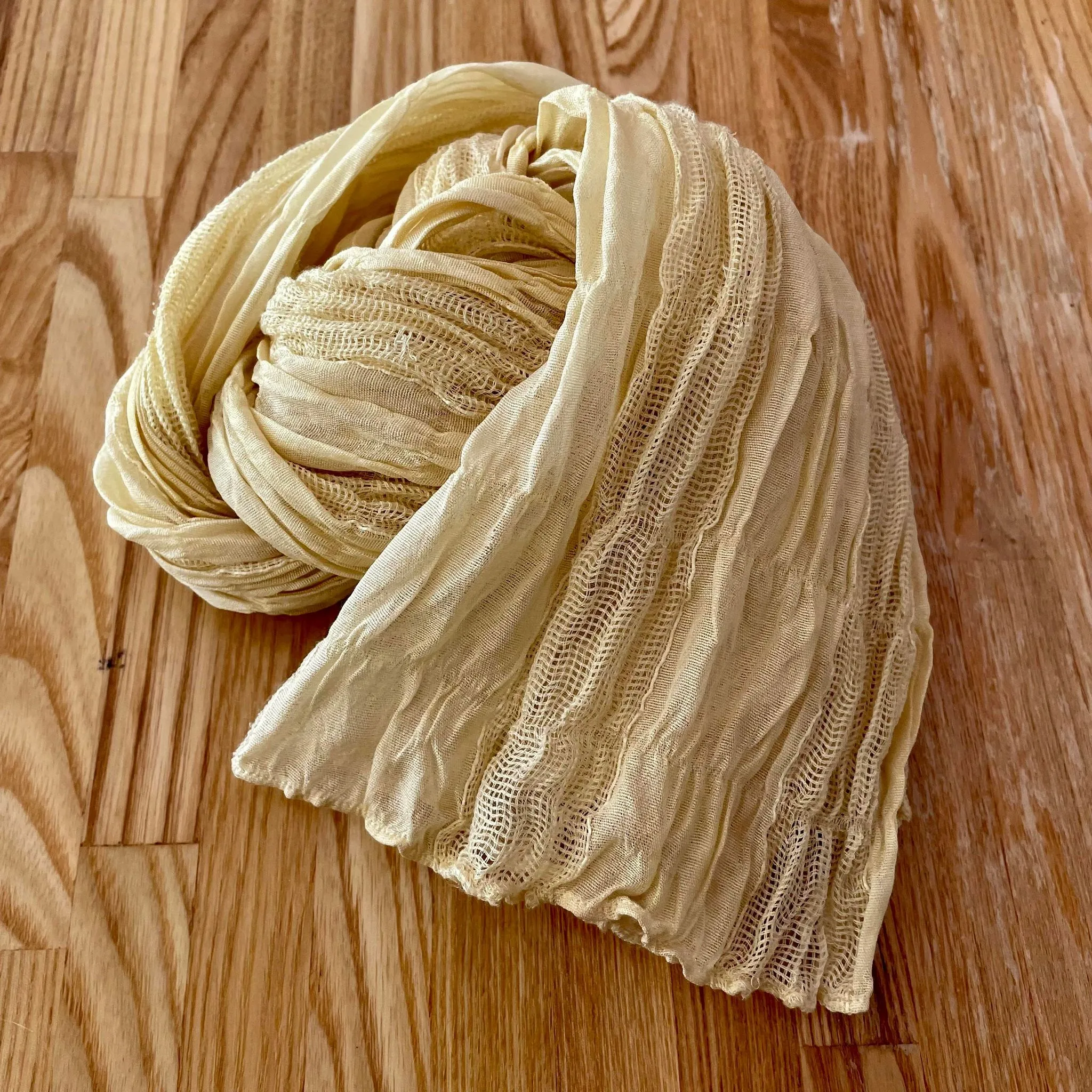 ハーバルライフ講座 ハーブ染めストール