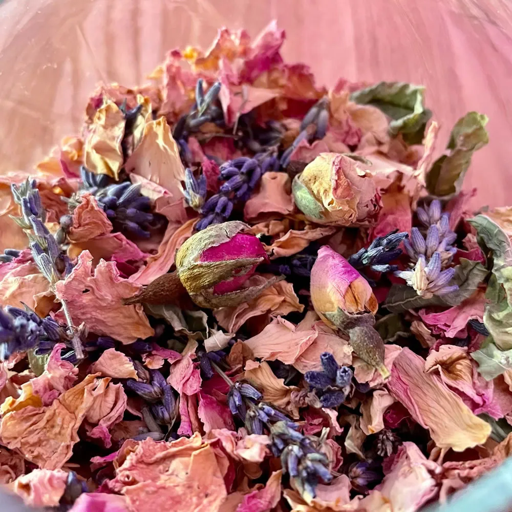 ハーバルライフ講座 ドライポプリとギフト用ハーブクラフトづくり