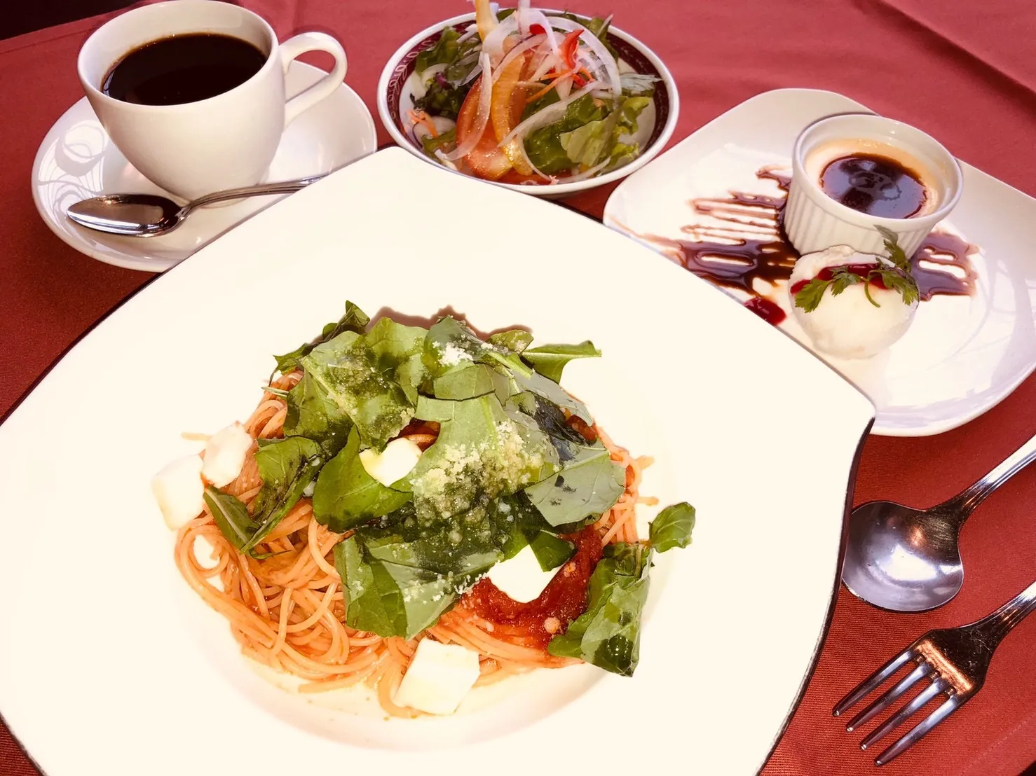 Cafe椎の木でのランチ・木村式有機栽培講座の受講特典