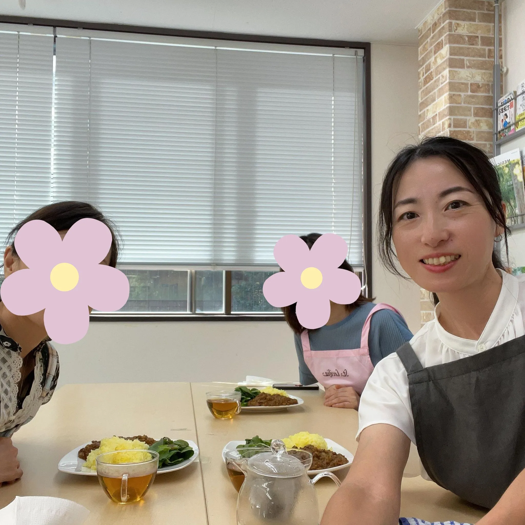 完成したスパイスキーマカレーとサフランライス ヴィーナースハーバルライフ講座